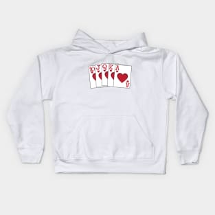 Royal Hearts Kids Hoodie